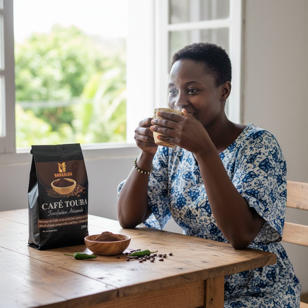 Café Touba Barkelou 250g – Café sénégalais authentique et épicé artisanal