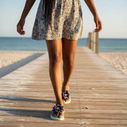 Sandales femme été bohèmes colorées et confortables (pointure 39)