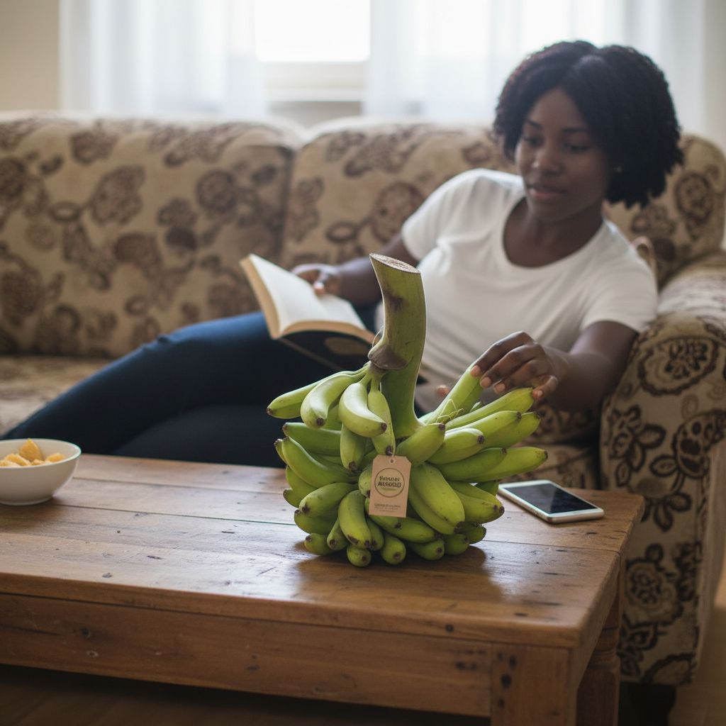 Banane verte fraîche AGRECO – Acheter gros régime bio en ligne 20KG