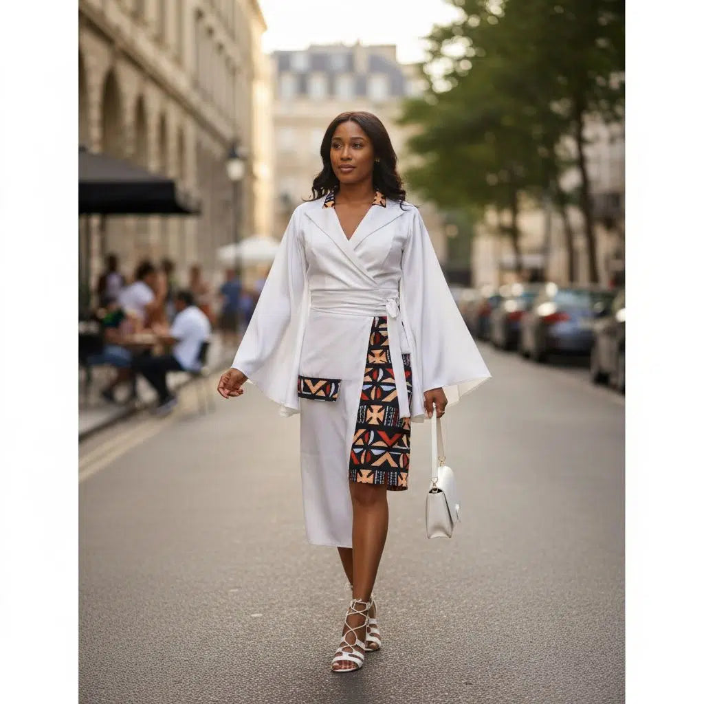 Ensemble femme blanc XL