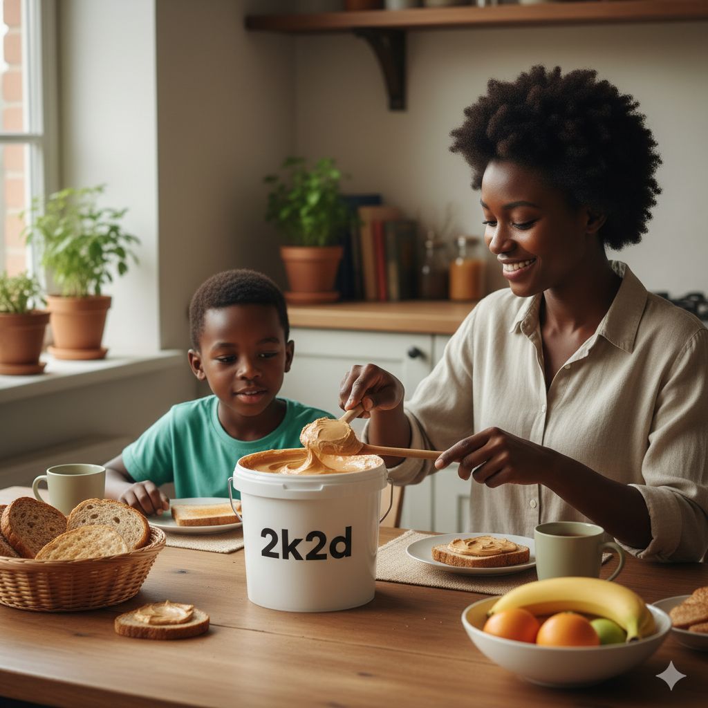Pâte d’arachide en seau sans sucre (20 kg)