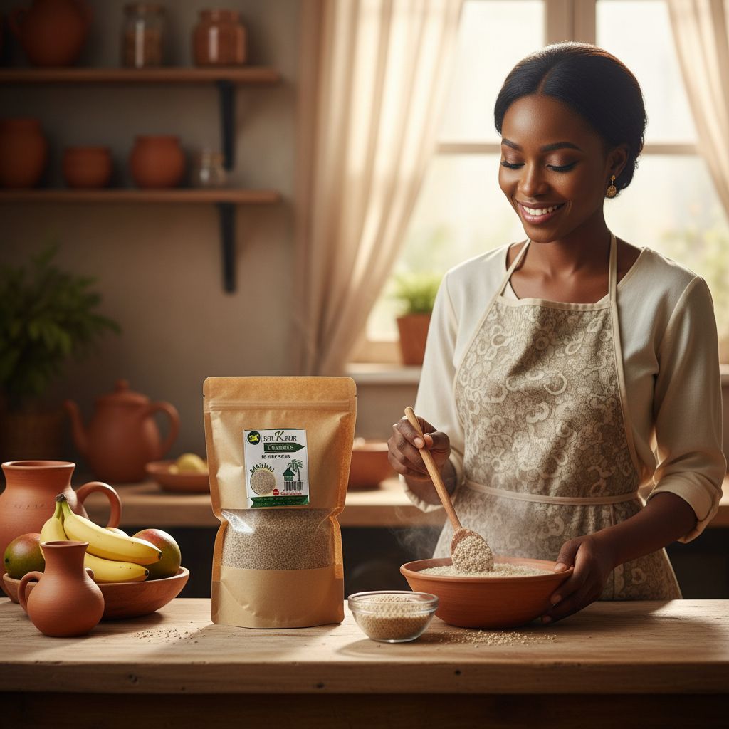 Sankhal Céréales Artisanales Bio – Céréales Naturelles Sénégalaises 500g