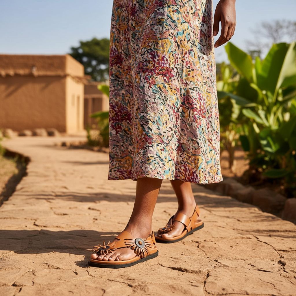 Sandales garçon cuir avec semelle antidérapante