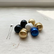 Bouton pression décoratif magnétique, accessoire cheveux et vêtement chic