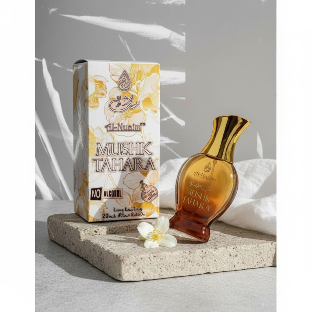 Huile parfumée sans alcool Mushk Tahara roll-on, parfum oriental luxe