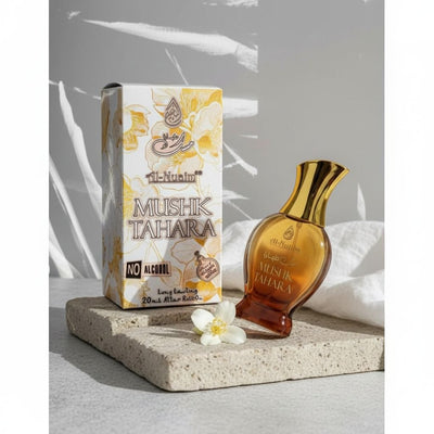 Huile parfumée sans alcool Mushk Tahara roll-on, parfum oriental luxe