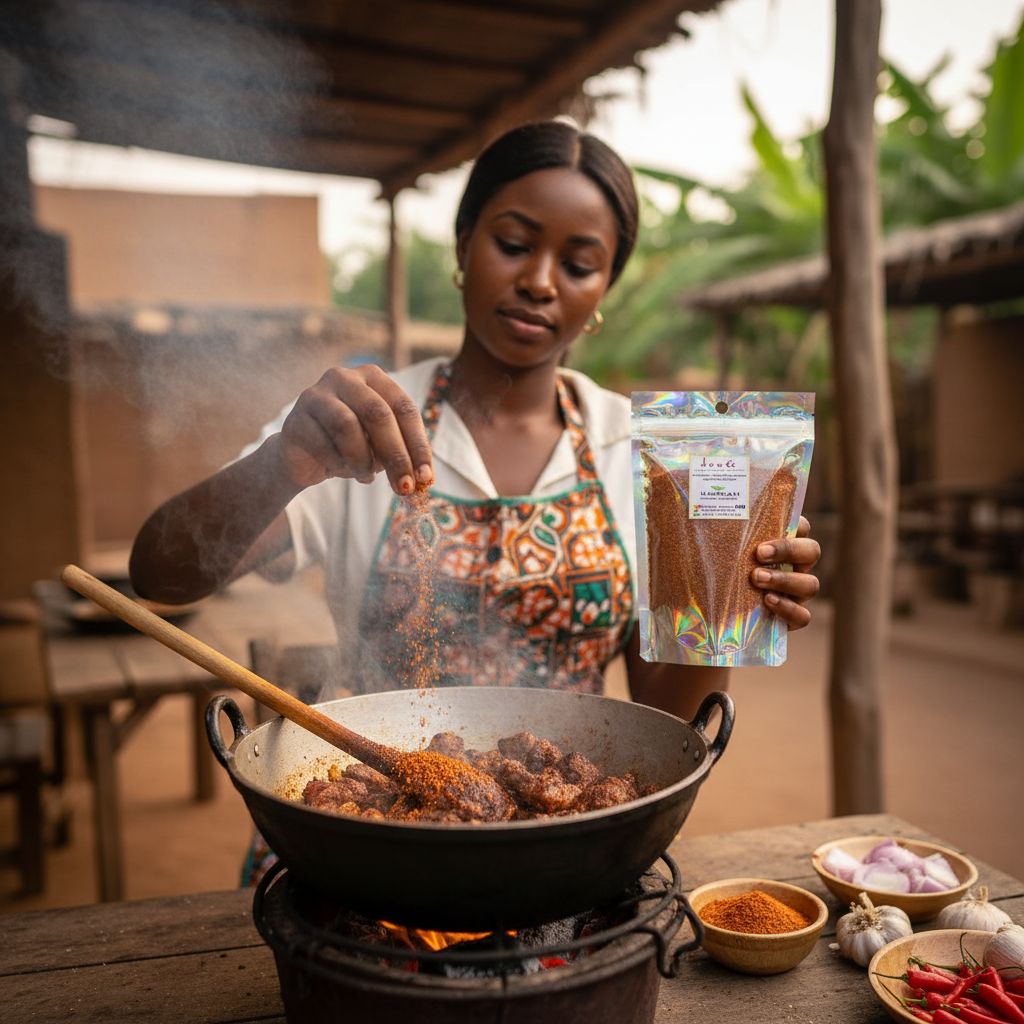 Épices africaines Kankan pour grillades & poulet