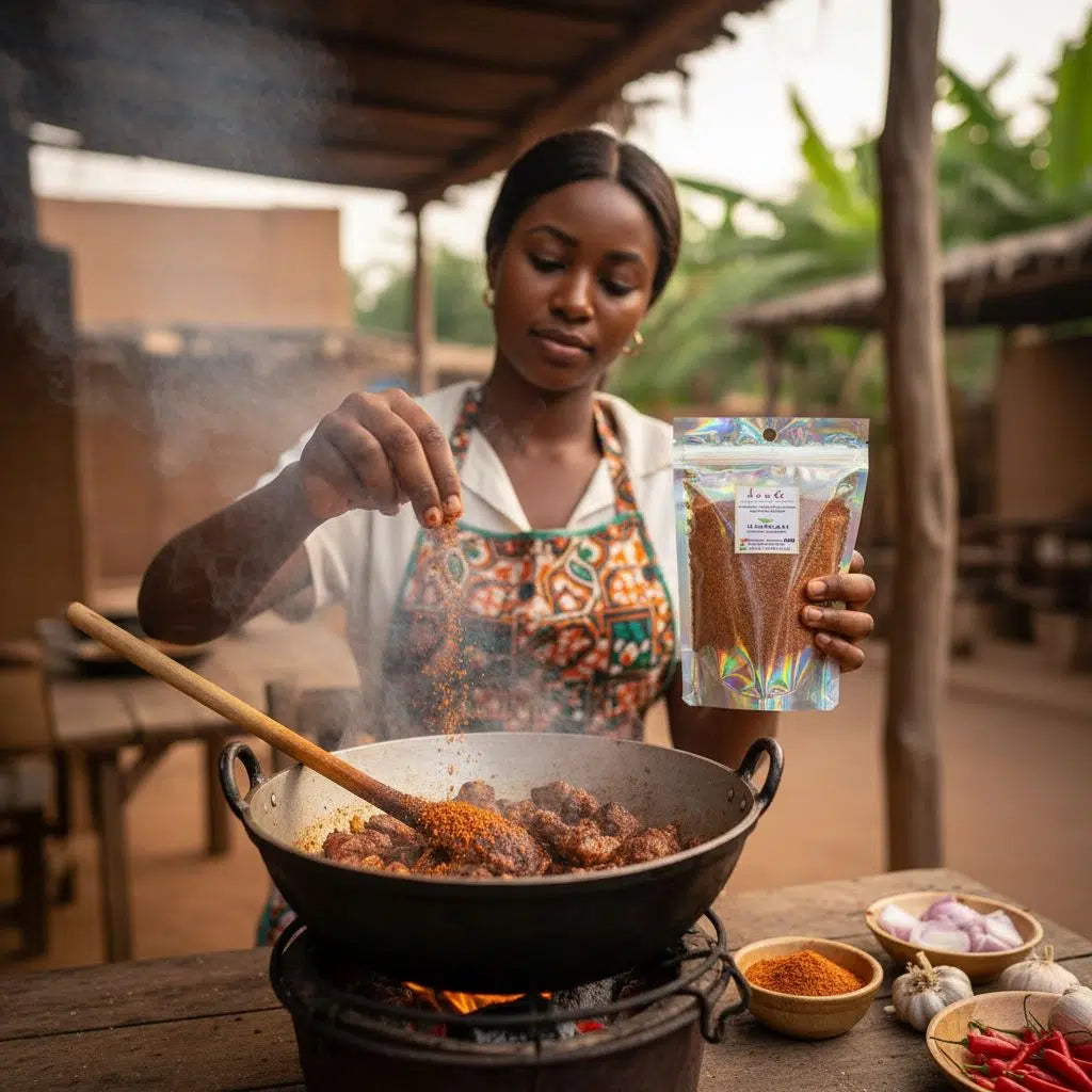 Épices africaines Kankan pour grillades & poulet