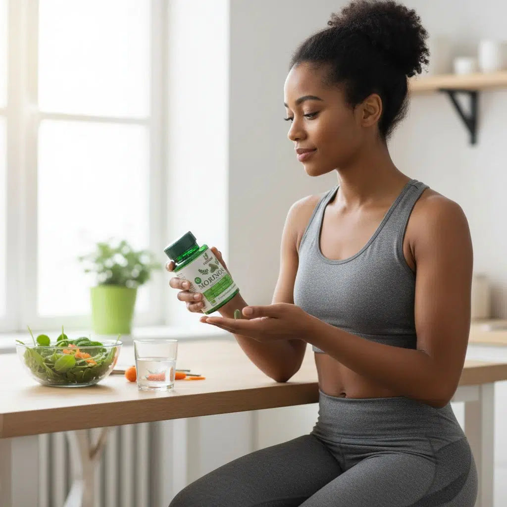 Gélule moringa bio – Complément naturel bienfaits santé et immunité