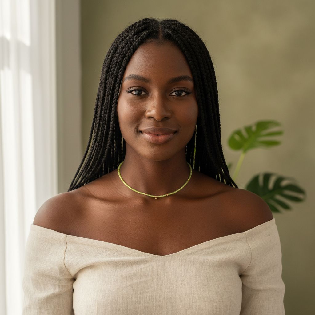 Collier pierre de péridot doré élégant, bijou naturel réglable femme