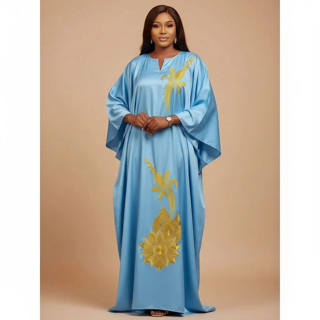 robe de cérémonie femme bleu AGHATA