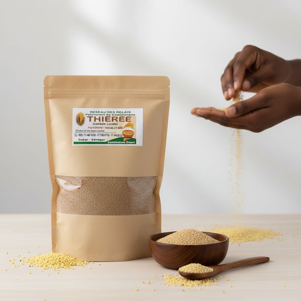 Couscous sénégalais artisanal mil et maïs