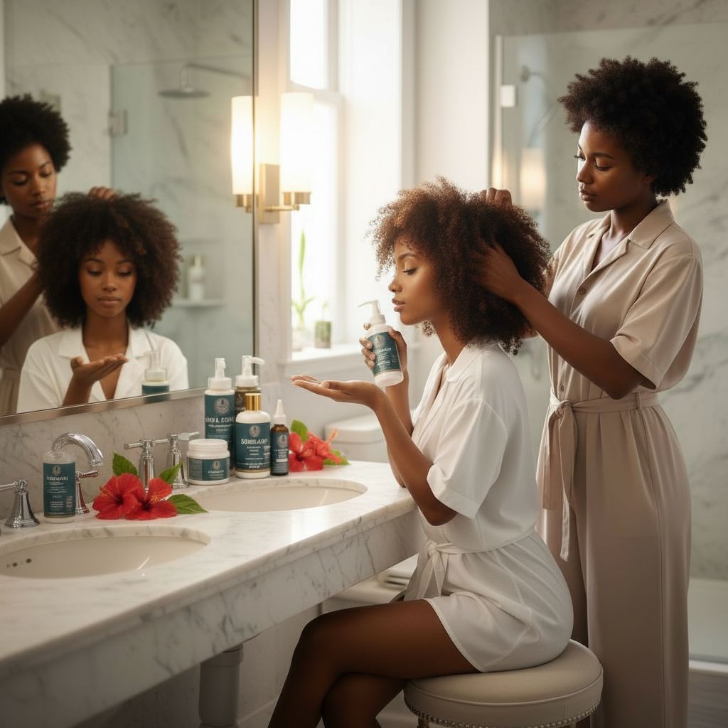 Soins cheveux bouclés naturels : routine capillaire bio sans sulfate 350 ML