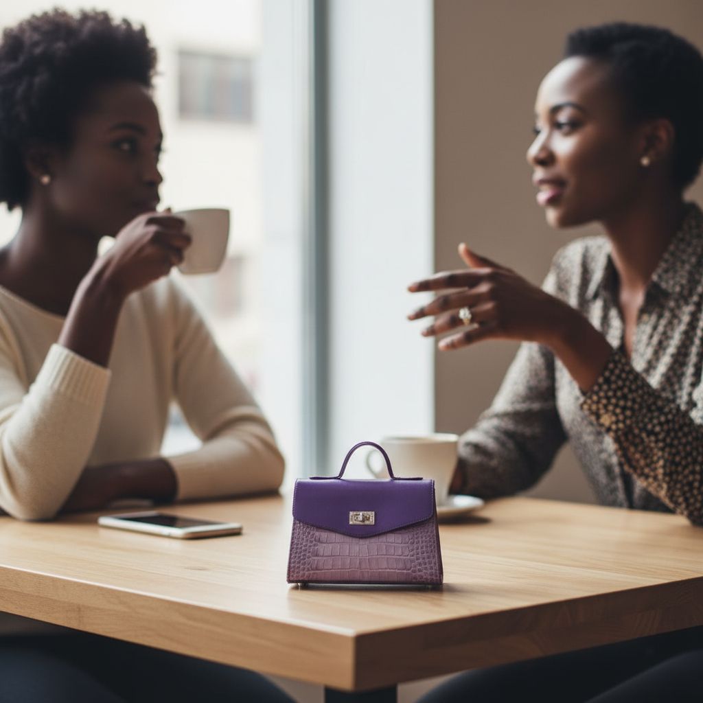 Sac à main femme cuir effet croco, élégant et structuré, fermoir argenté