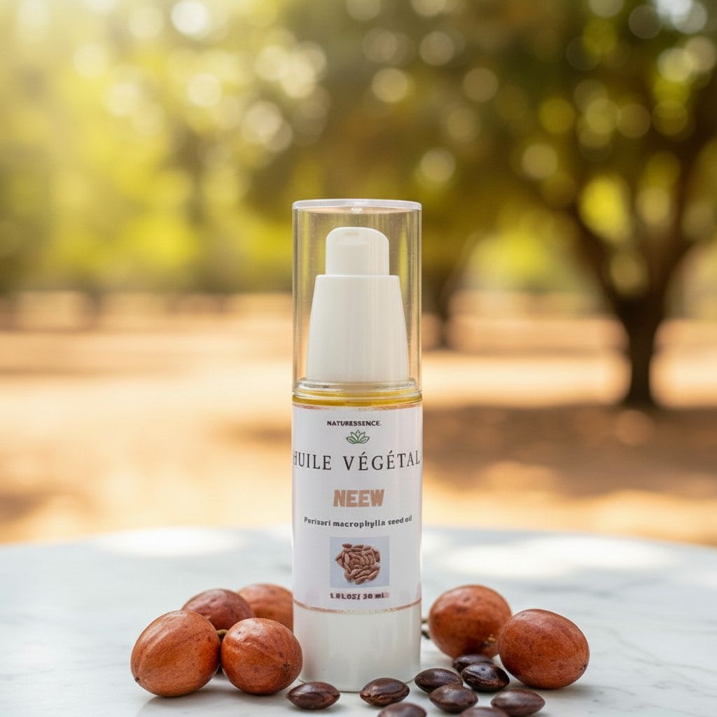 Huile précieuse visage Neew – Huile de pommier du Cayor, soin naturel peaux sèches