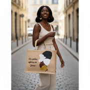 Cabas en jute personnalisé – Sac cabas écologique et chic