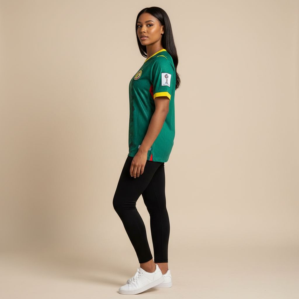 Maillot football Sénégal femme et homme, vert ou blanc – Officiel, sport et confort