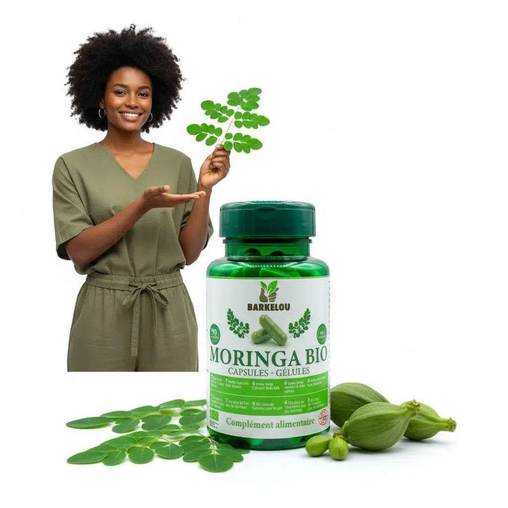 Gélule moringa bio – Complément naturel bienfaits santé et immunité