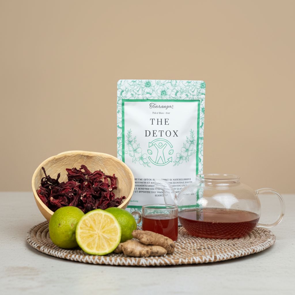 Thé detox naturel citron gingembre hibiscus – Bienfaits santé et minceur