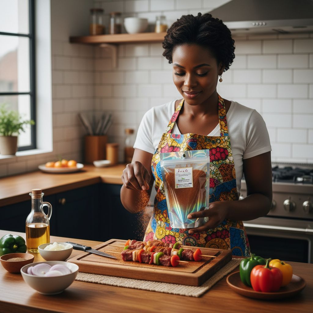 Épices africaines Kankan pour grillades & poulet