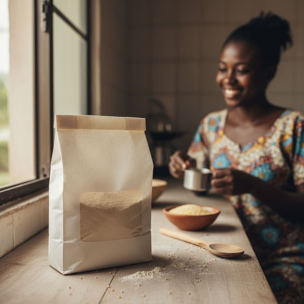 Farine composée naturelle Nutrigora 500g – saine, sans gluten, locale