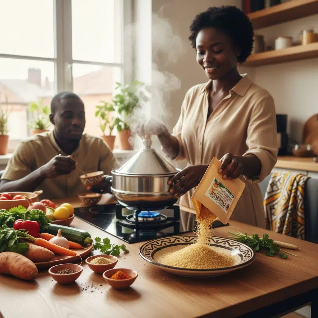 Couscous sénégalais artisanal mil et maïs