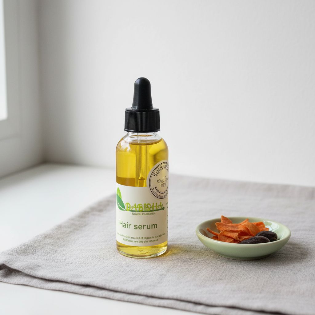 Sérum capillaire naturel Dabisha 100g – Soin cheveux bio à l’huile de ricin