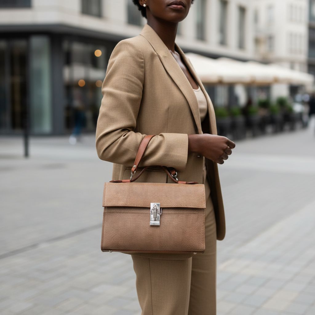 Sac à main cuir femme marron bleu