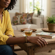 Bracelet macramé fait main vert jaune rouge, bijou artisanal sénégalais