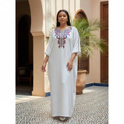 Tunique brodée femme bohème chic taille standard