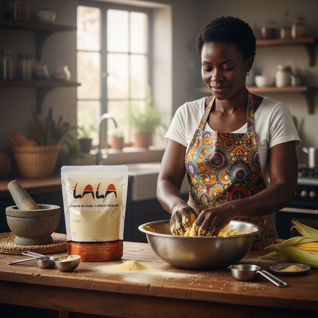 Farine de maïs naturelle 400g sans gluten