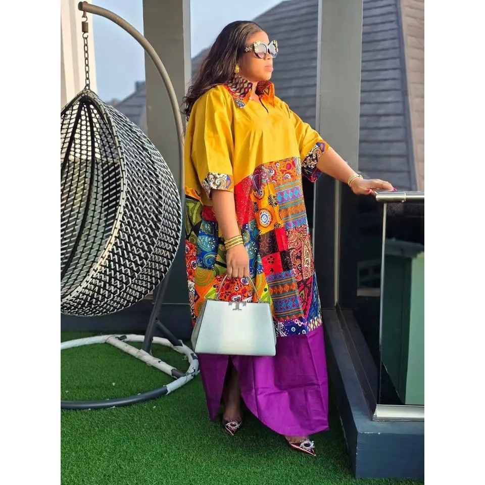Tunique africaine femme chic Ankara Wax