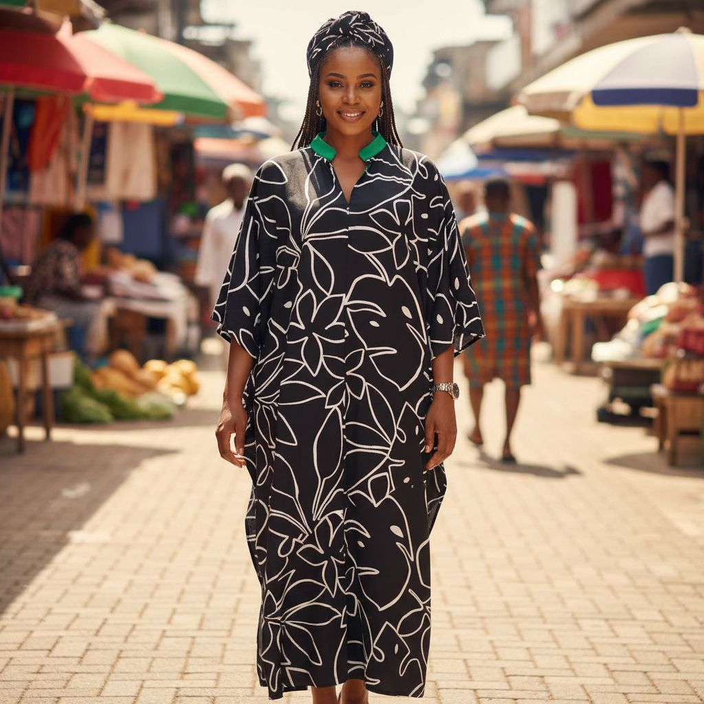 Tunique femme chic ample élégante, imprimé floral, grande taille XL XXL