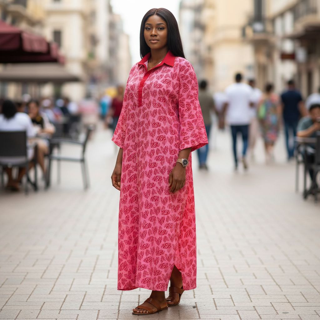 Tunique longue femme ample XL, manches 3/4, chic bohème été