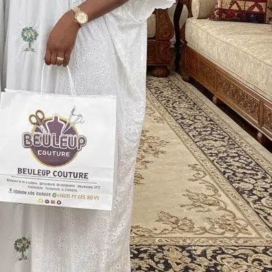 Robe longue blanche femme bohème en coton ajouré