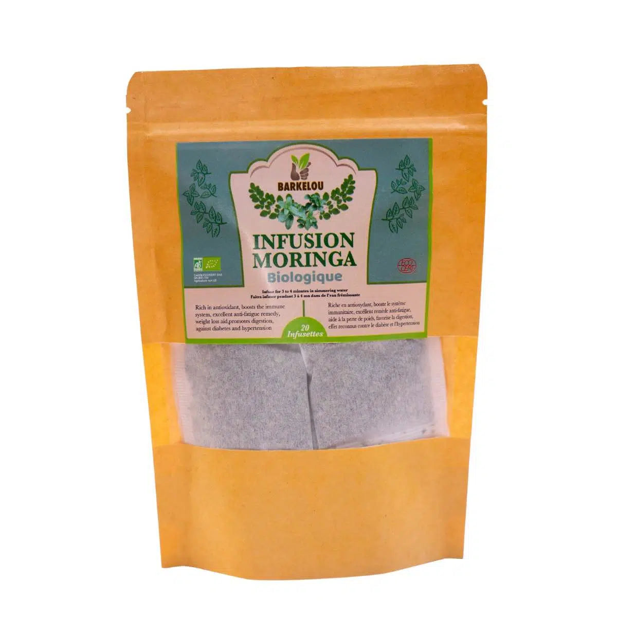 Infusion moringa bio en sachets