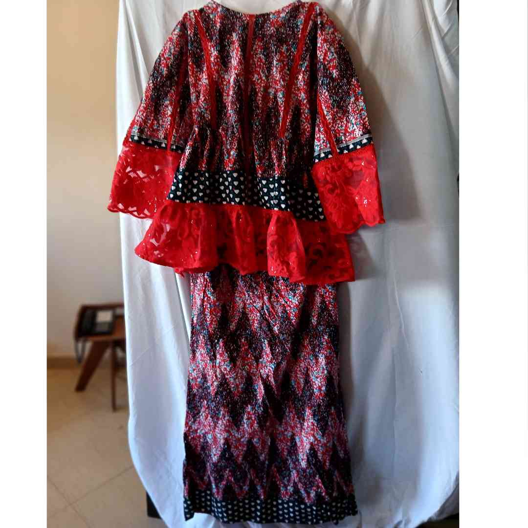 Ensemble wax rouge femme