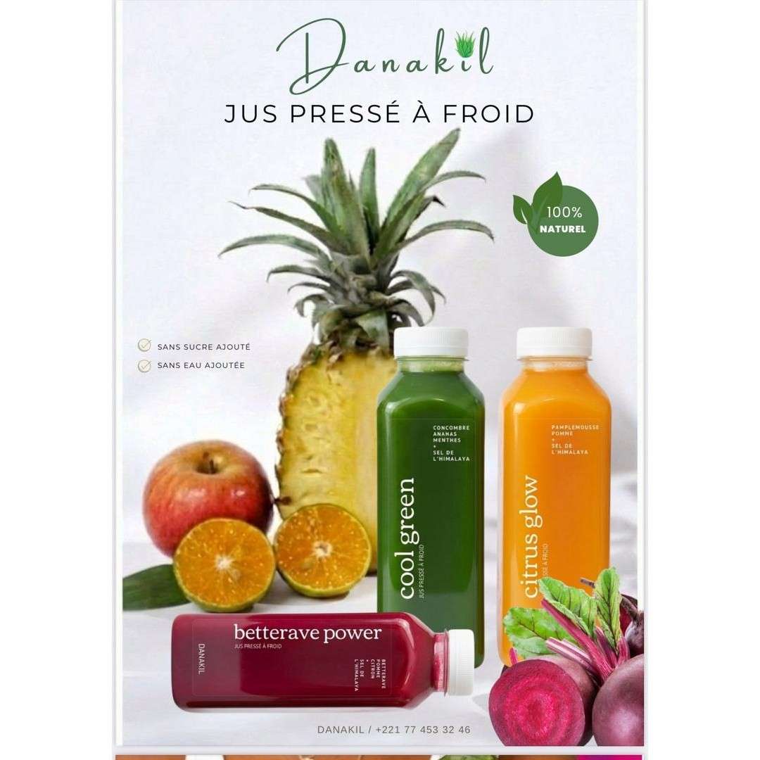 Jus de fruits naturels pressé à froid COOL GREEN 250 ml – frais et detox