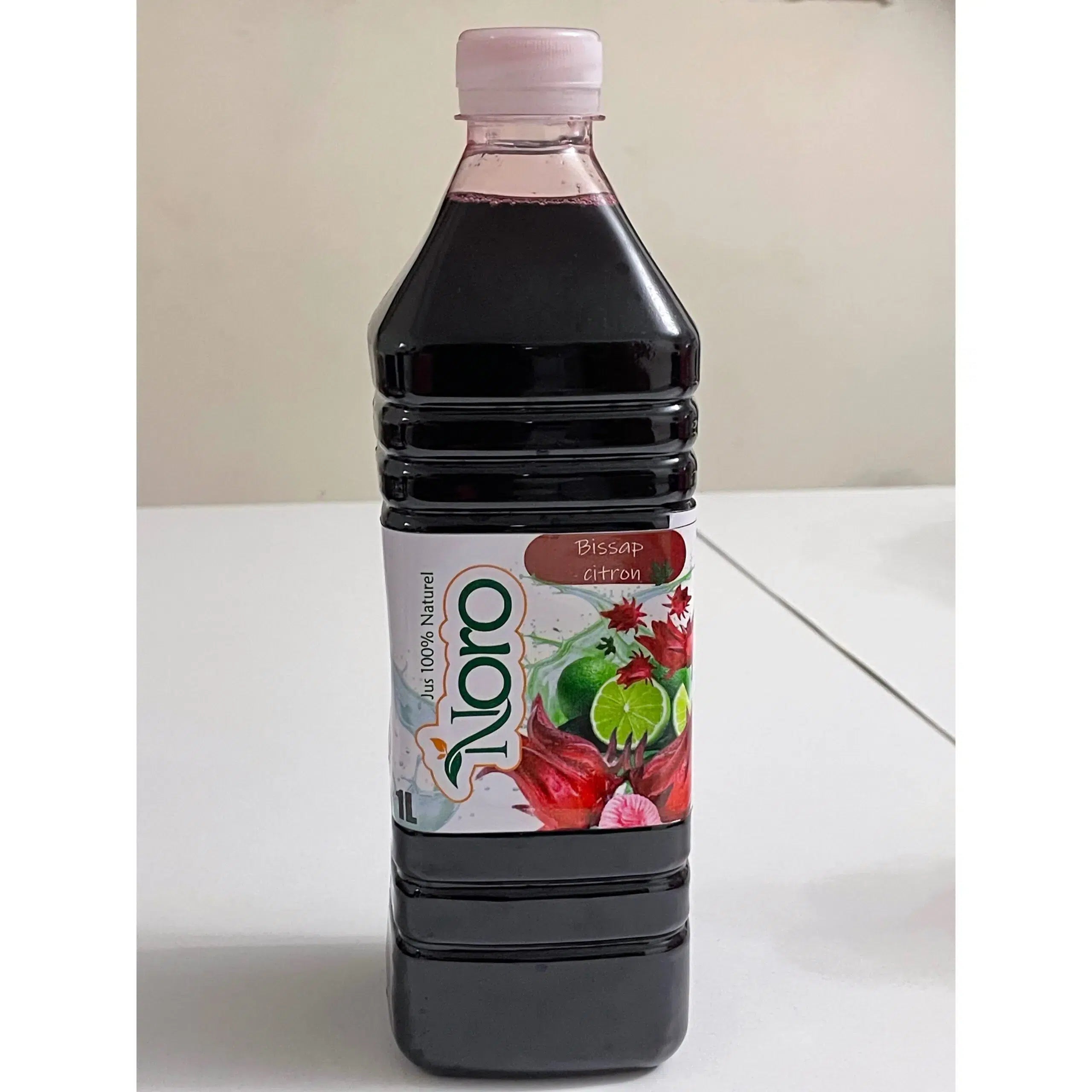 Jus de bissap rouge 1L – Boisson hibiscus naturelle, detox et rafraîchissante