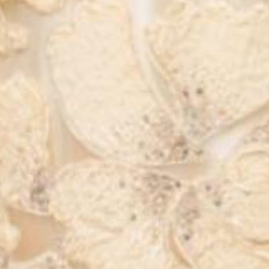 Robe guipure beige mariage longue