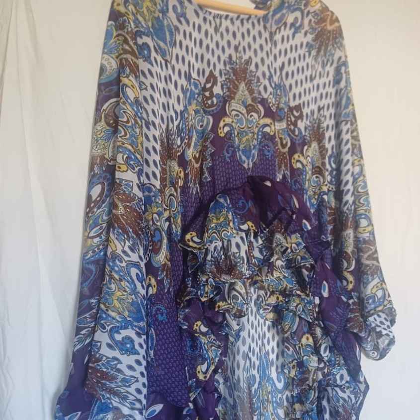 Robe femme en chiffon ou mousseline