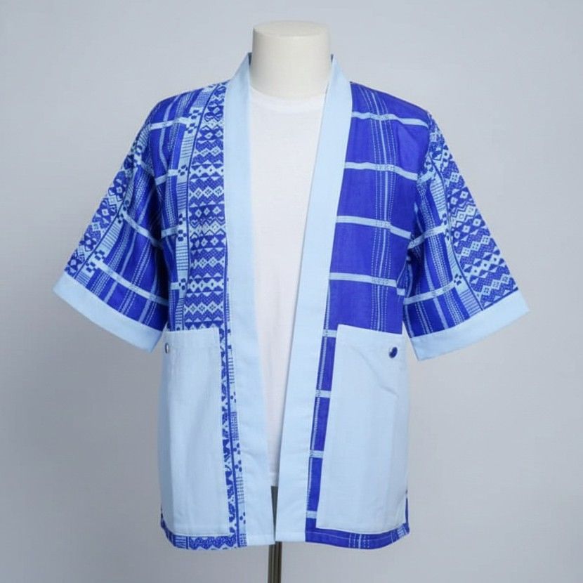 Kimono africain unisexe multicolore, ample et chic, vêtement traditionnel