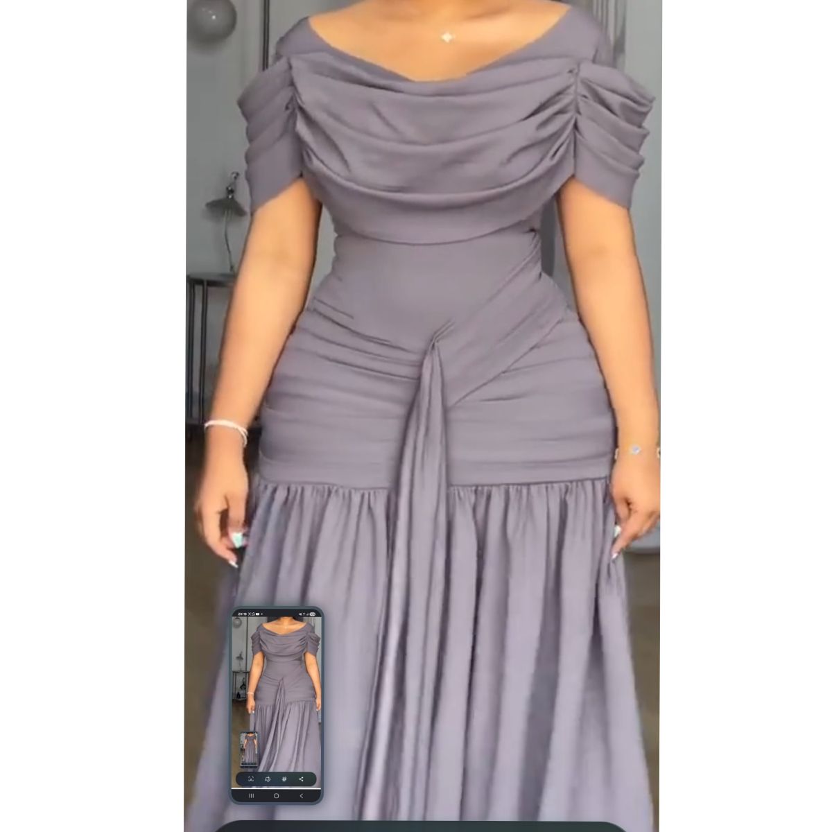 Robe en coton femme élégante, longue ou courte, couleurs multiples