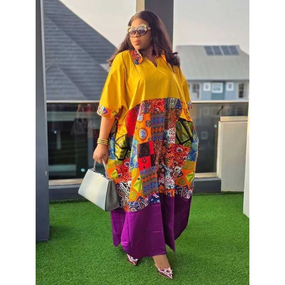 Tunique africaine femme chic Ankara Wax