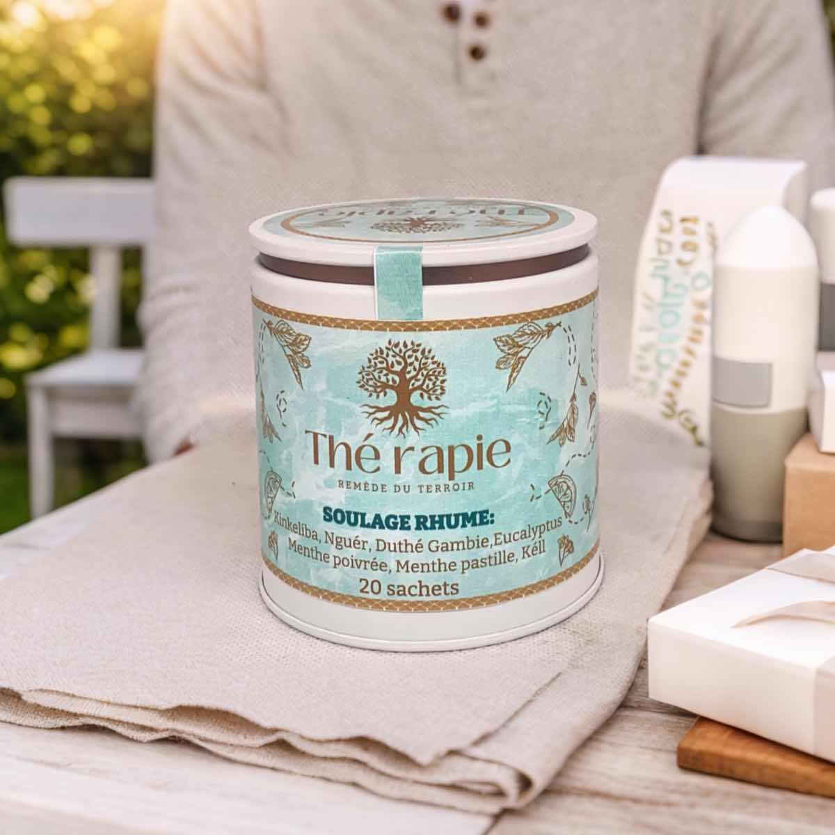 Thé pour soulager le rhume – Infusion naturelle eucalyptus menthe 146g