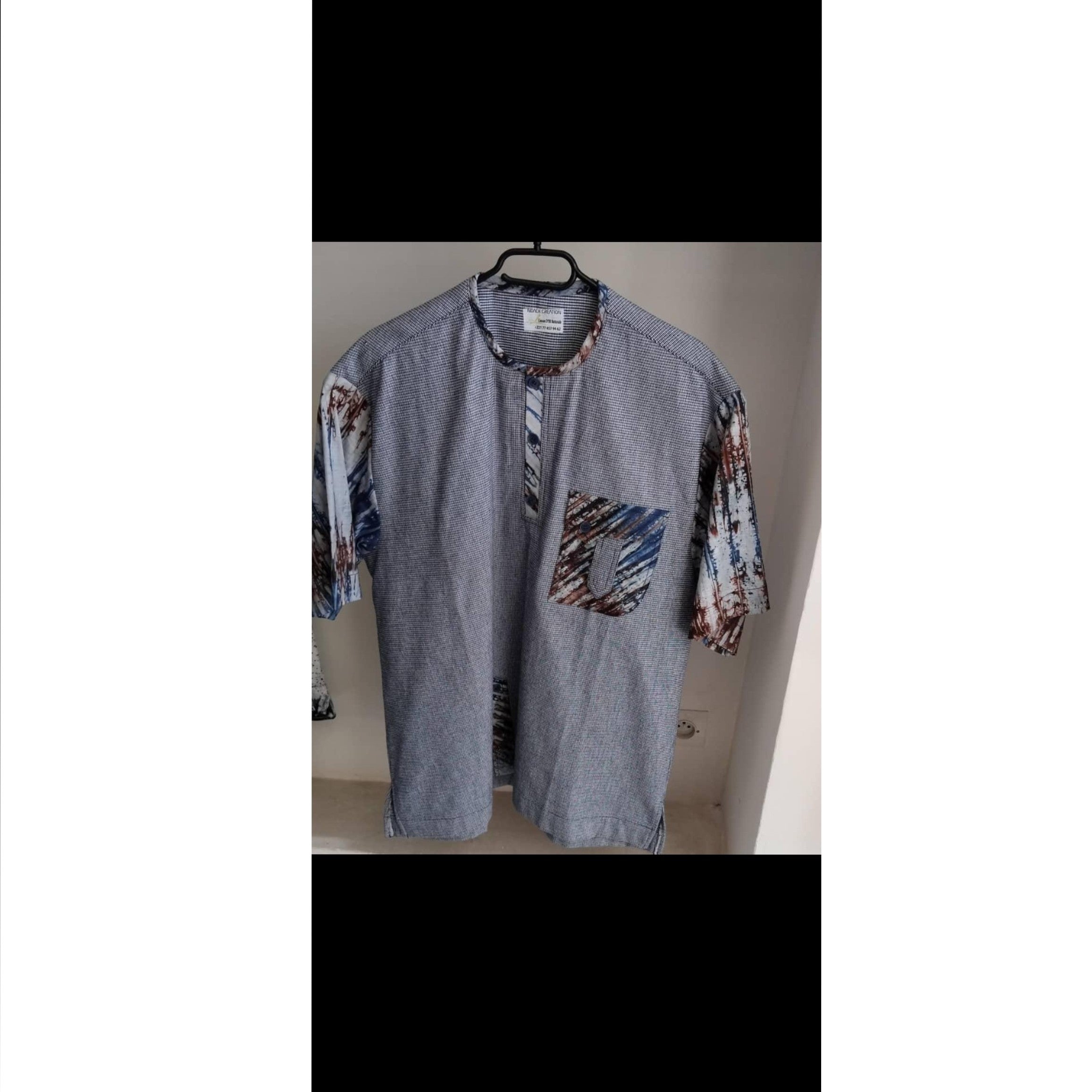 Chemise Koko Doundaen pagne XXL