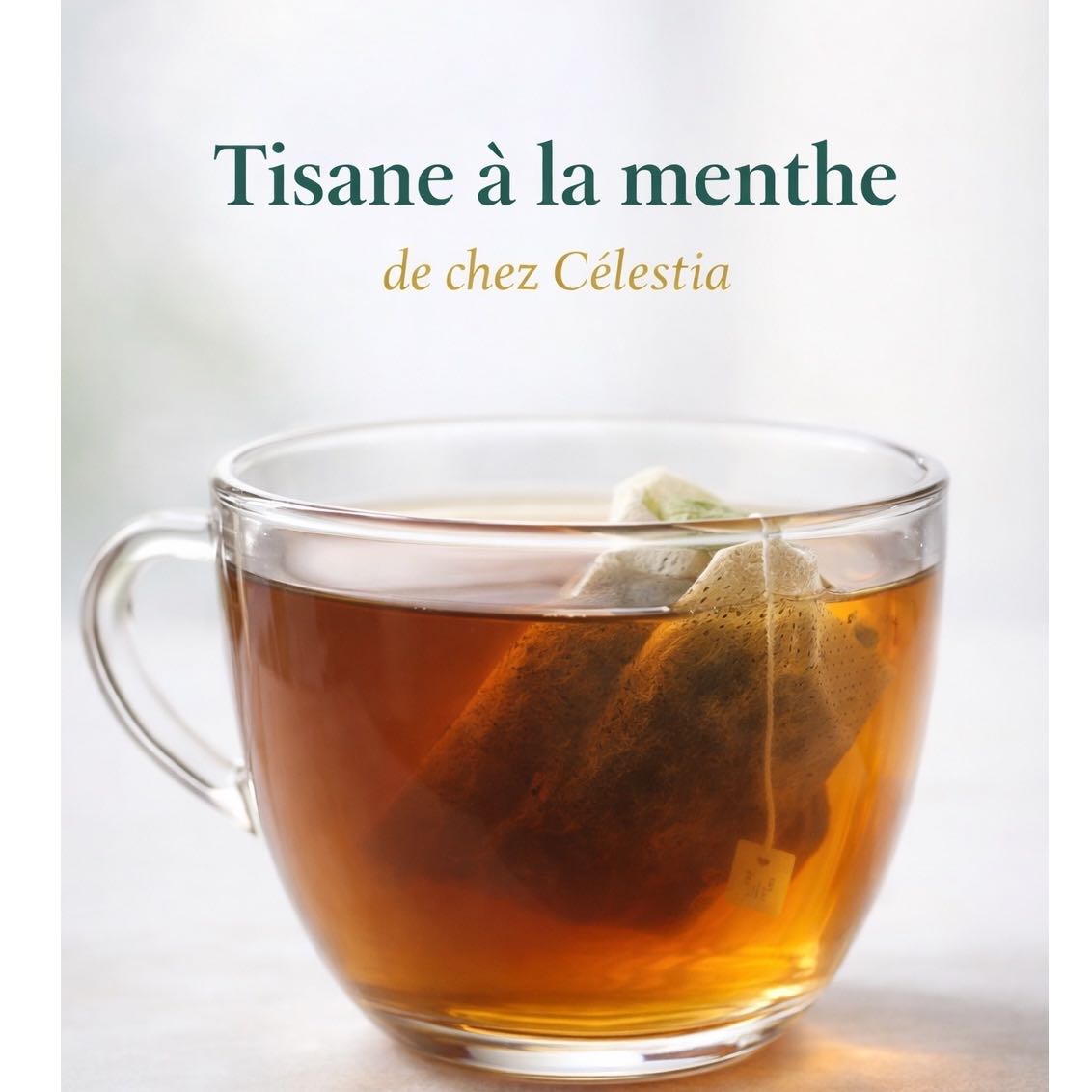 Tisane menthe bio infusion naturelle digestion et détente