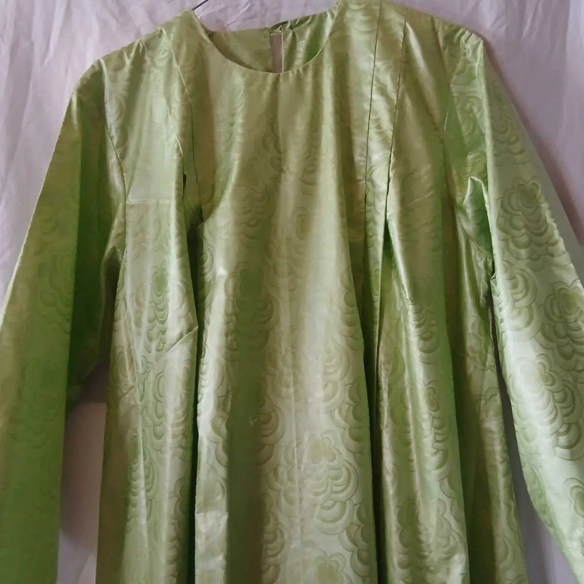 Robe bazin avec dentelle HKG ou guipure