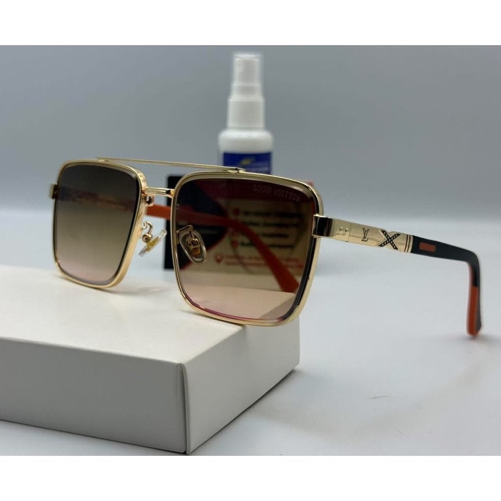 Lunettes de soleil femme élégantes rondes oversize monture olive transparente