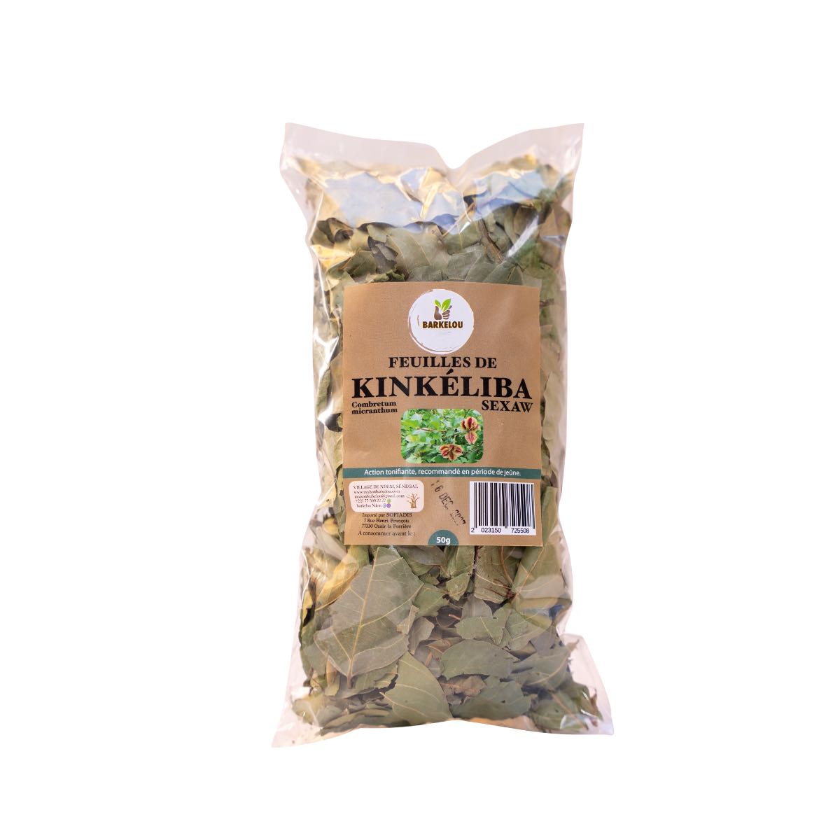 Feuille Kinkeliba 50g – Infusion naturelle, thé africain bio et detox